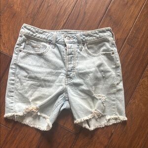 Old navy OG straight cutoff Jean shorts sz 4 5 inch inseam